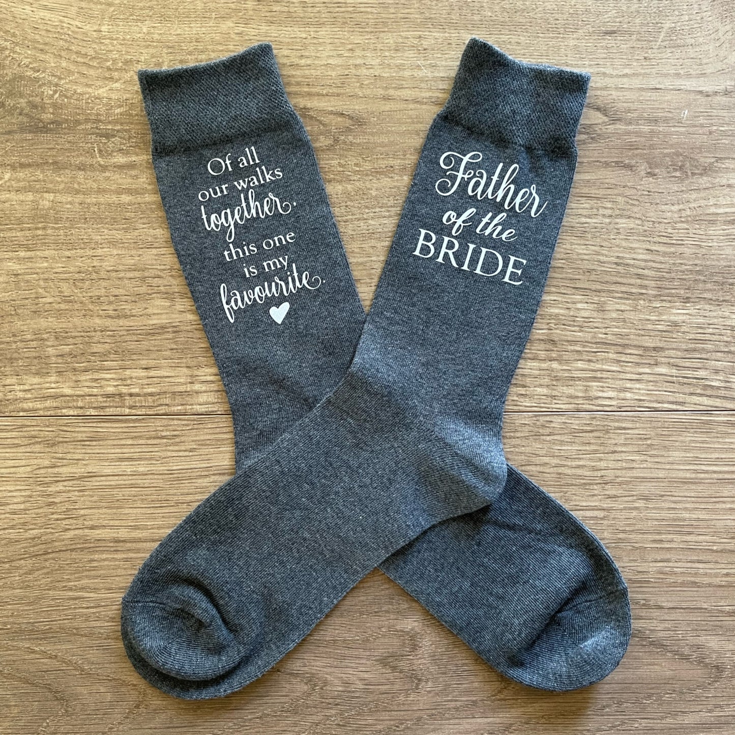 Father of the bride socks