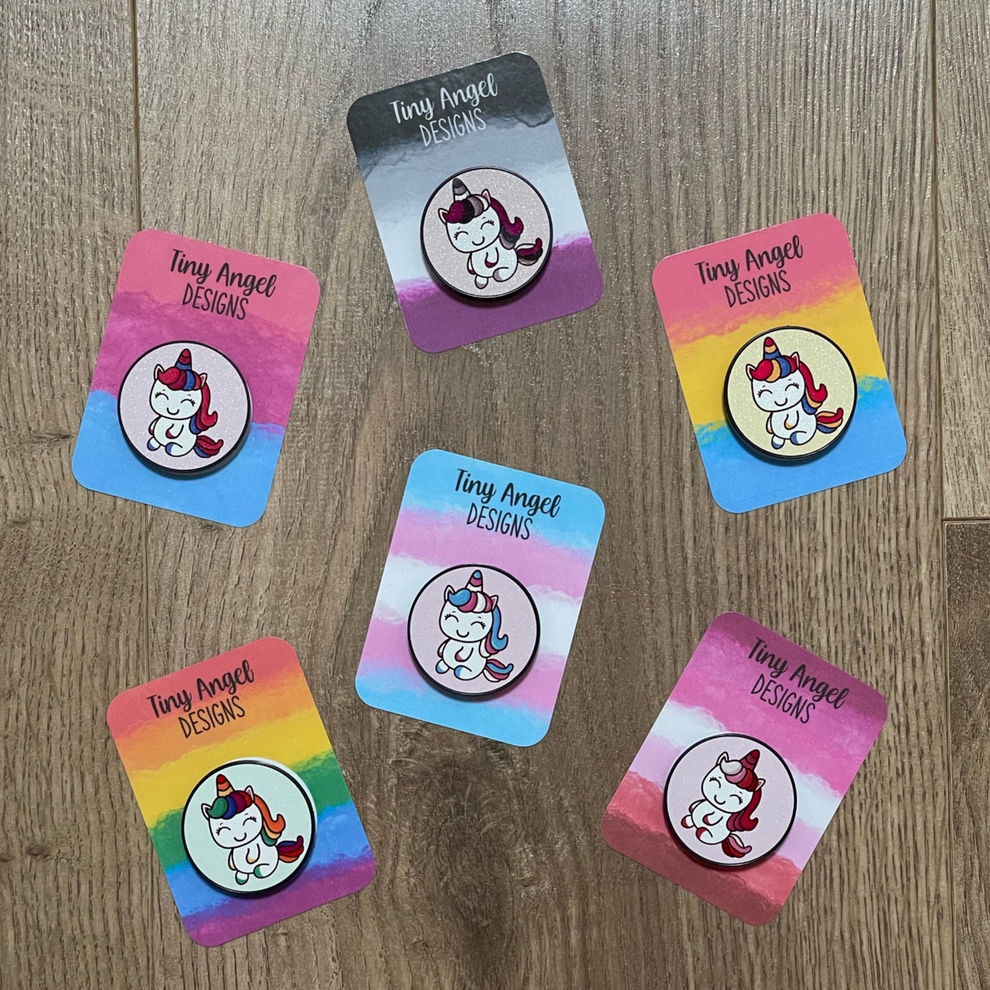 Rainbow Unicorn Pop Socket