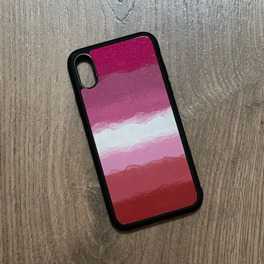 Lesbian Watercolour iPhone case