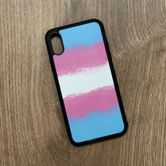 Transgender Watercolour iPhone case